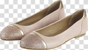 Ballet flat Shoe Beige, Must Have transparent background PNG clipart thumbnail