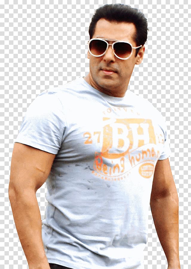 man wearing gray shirt and brown sunglasses, Salman Khan Wanted 2 , Salman Khan transparent background PNG clipart