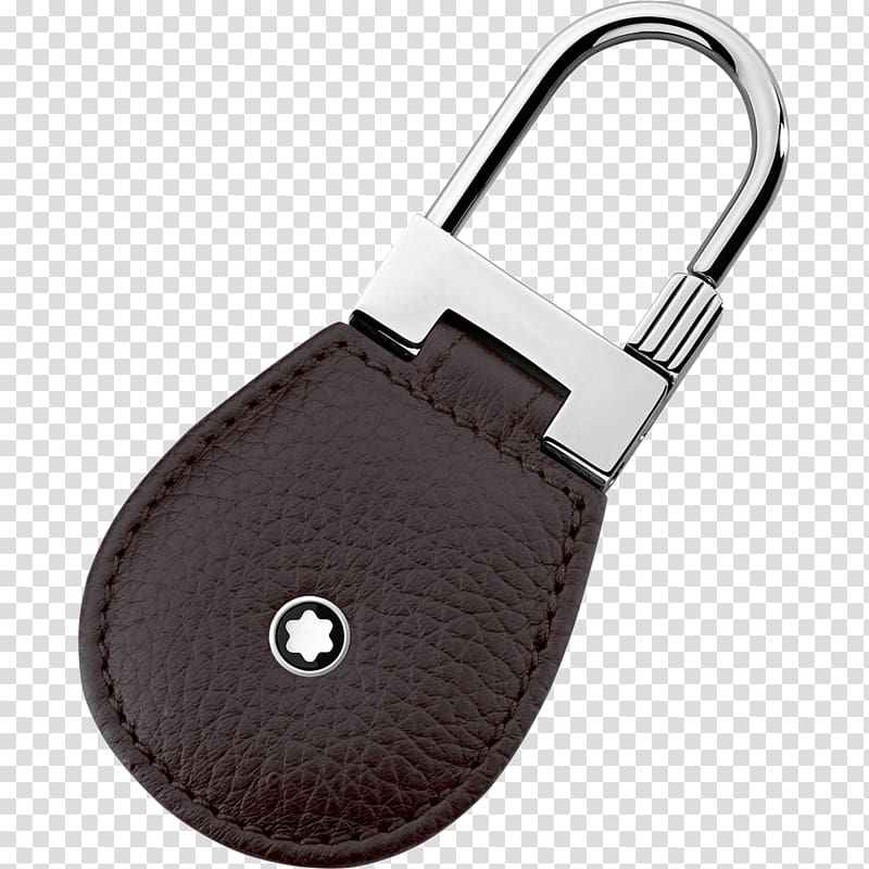 Meisterstück Montblanc Key Chains Fob Leather, ring transparent background PNG clipart