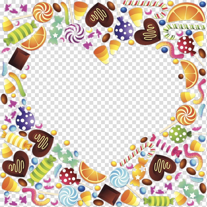 Lollipop Candy cane Illustration, Creative candy background elements transparent background PNG clipart