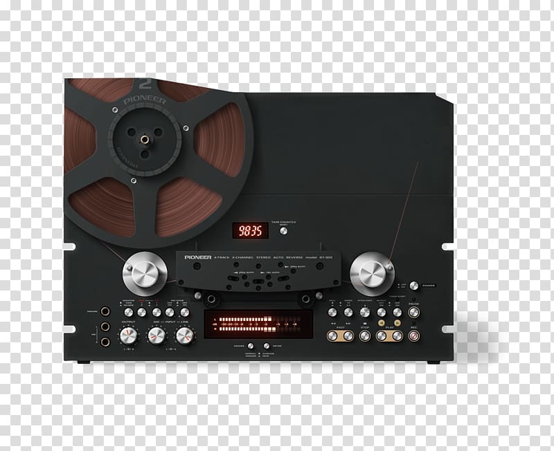 Black reel-to-reel tape recorder displaying 9835, Reel-to-reel audio tape  recording Tape recorder Compact Cassette Sound Recording and Reproduction,  Old camera, electronics, camera Icon, video Camera png