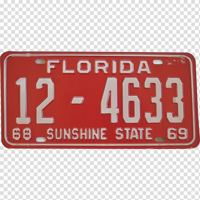 Vehicle License Plates Florida Antique car Antique vehicle registration, car transparent background PNG clipart