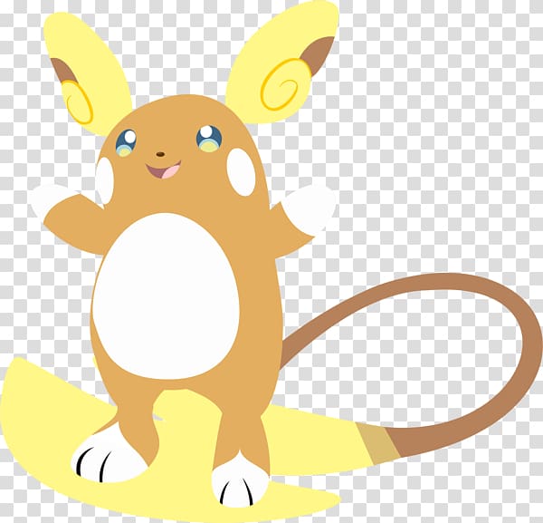 Domestic rabbit Pokémon Sun and Moon Raichu , All Seasons transparent background PNG clipart