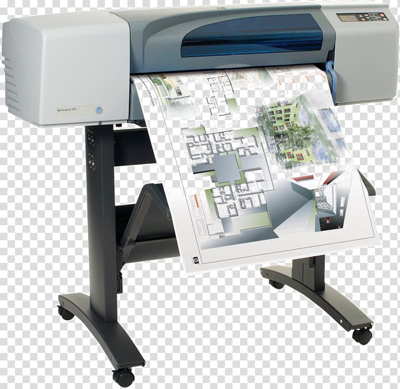 Hewlett-Packard HP Deskjet Plotter Wide-format printer, hewlett-packard transparent background PNG clipart