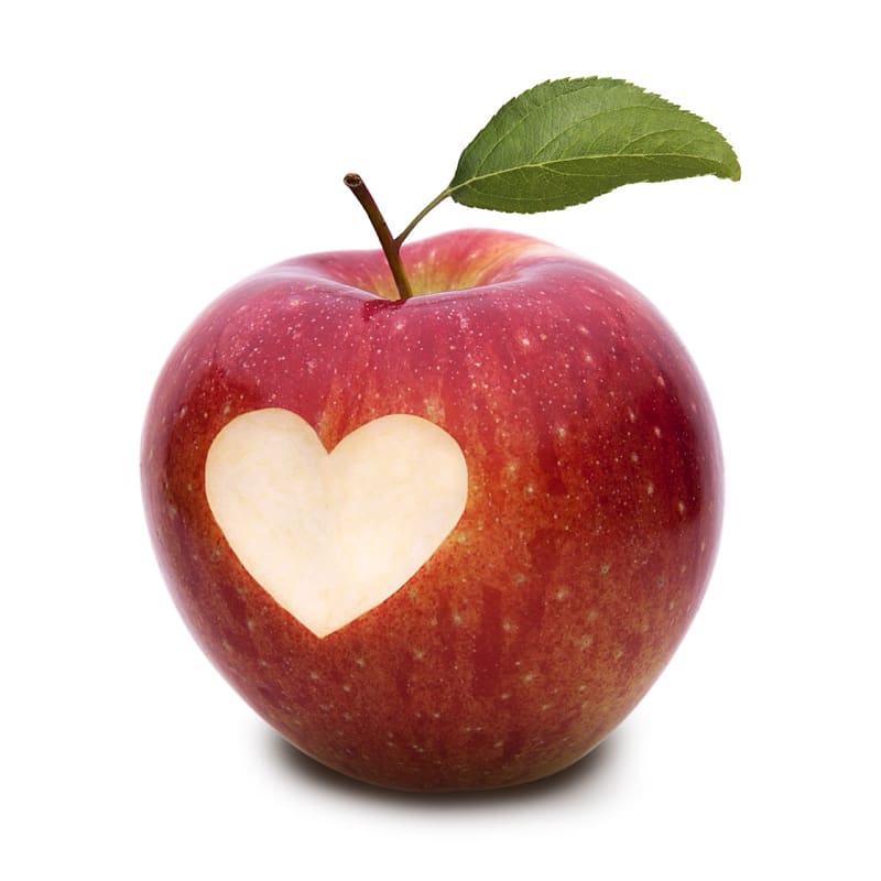 Apple pie Heart Eating Health, apple transparent background PNG clipart