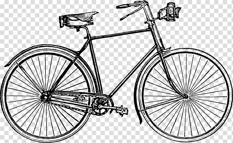 Bicycle Cycling Euclidean Drawing, bike transparent background PNG clipart