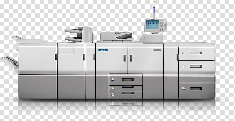 Ricoh Multi-function printer copier Digital imaging, printer transparent background PNG clipart