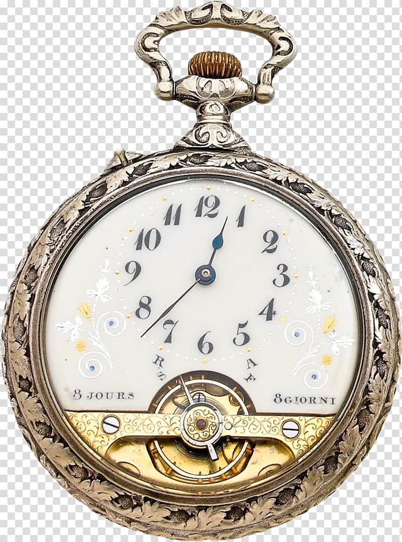 Pocket watch Clock Chain, clock transparent background PNG clipart