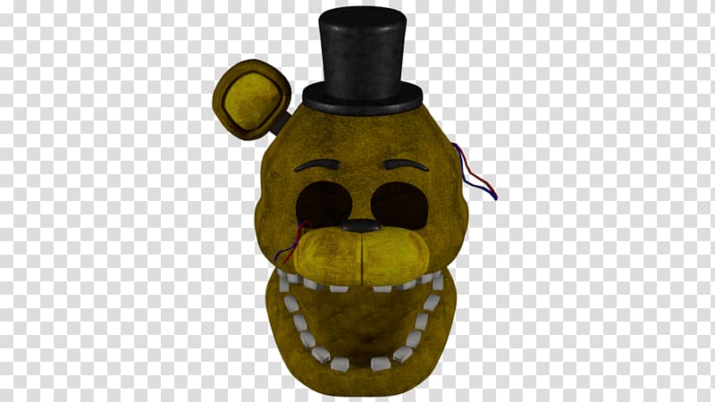 Five Nights at Freddy\'s 2 Five Nights at Freddy\'s: Sister Location Jump scare Animatronics, golden freddy head transparent background PNG clipart