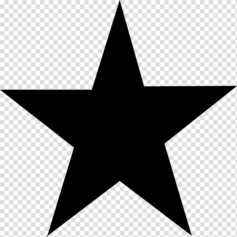 Blackstar Five-pointed star , star shape transparent background PNG clipart