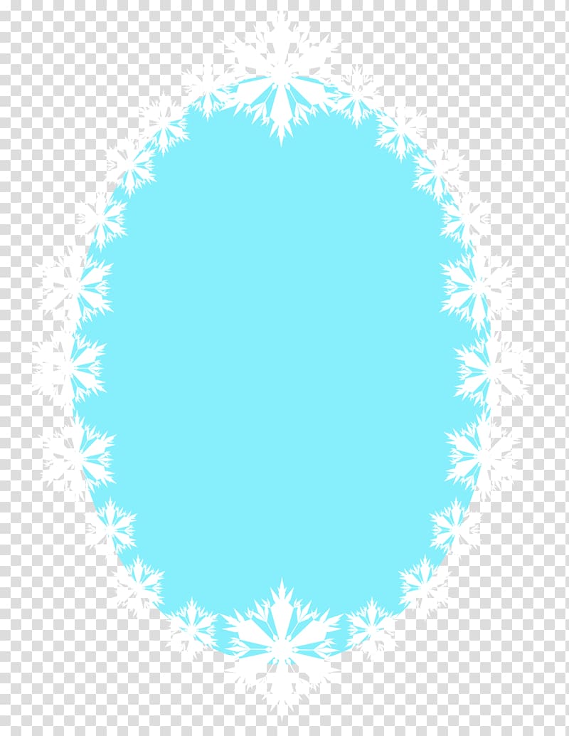 Elsa Frozen Film Series Olaf , snowflake border transparent background PNG clipart