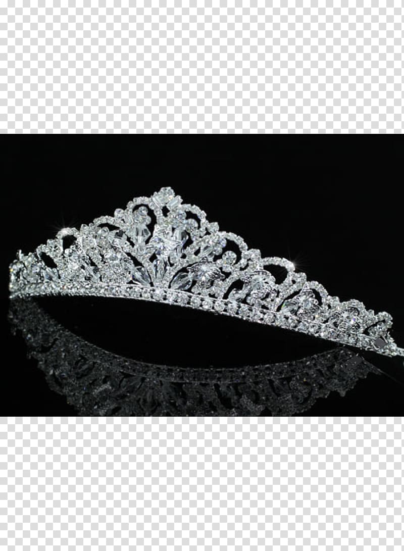 Headpiece Diadem Crown Tiara Swarovski AG, crown transparent background PNG clipart