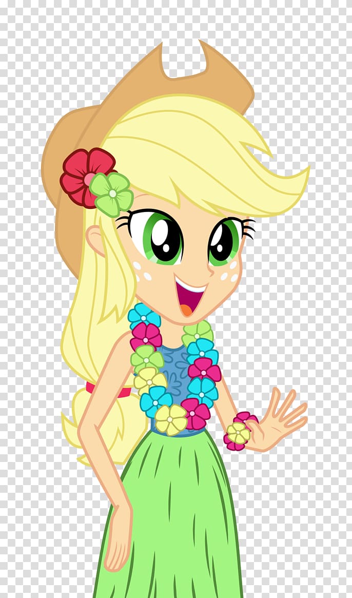 Applejack Pinkie Pie Rarity Twilight Sparkle Pony, Hula Hula transparent background PNG clipart