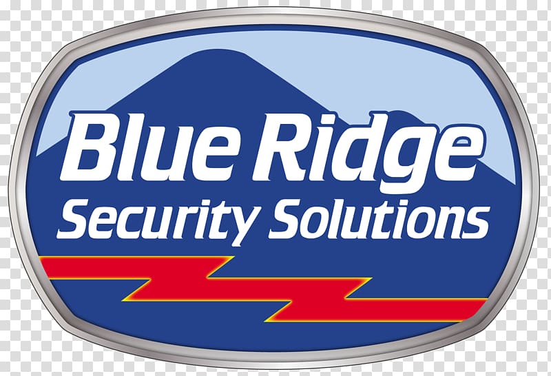 Blue Ridge Mountains Logo Product design Brand Trademark, security service transparent background PNG clipart