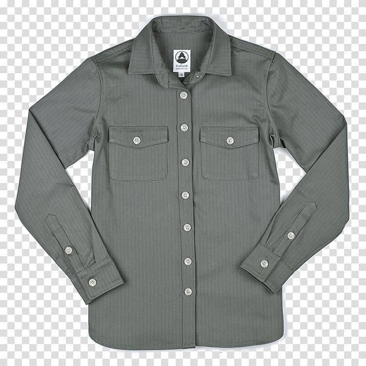 Dress shirt T-shirt Herringbone Fashion, dress shirt transparent background PNG clipart