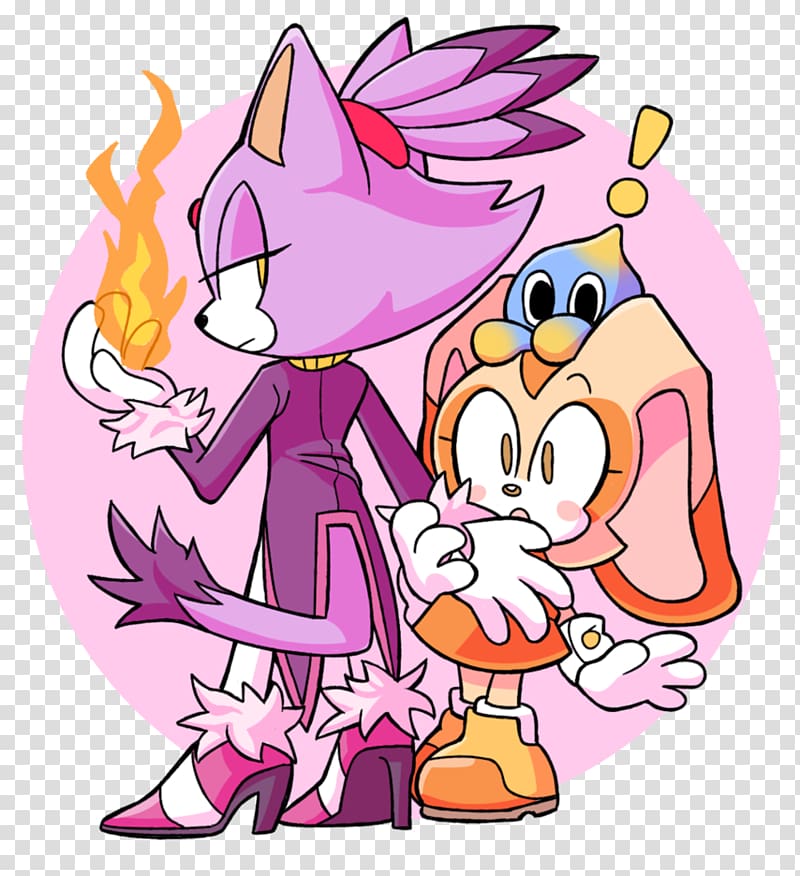Sonic the Hedgehog Amy Rose Rouge the Bat Blaze the Cat, hedgehog transparent background PNG clipart