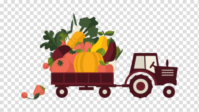 Organic food Organic farming Farmer Agriculture, tractor transparent background PNG clipart