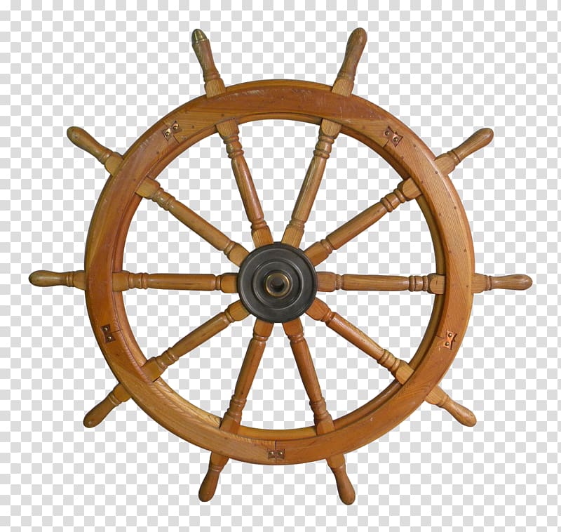 Free download | Brown ship helm, Ship\'s wheel Wood Helmsman, steering