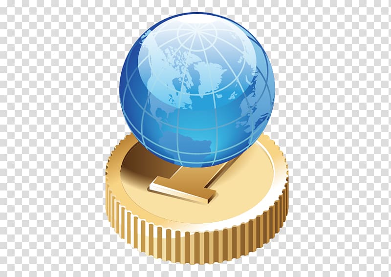 Earth Computer network , gold Earth transparent background PNG clipart