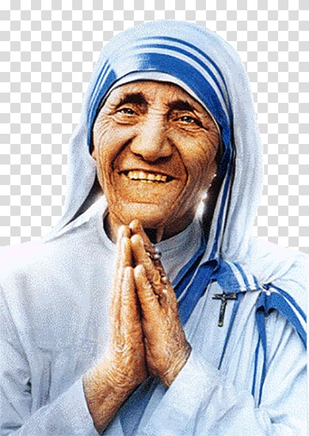 mother teresa laughing