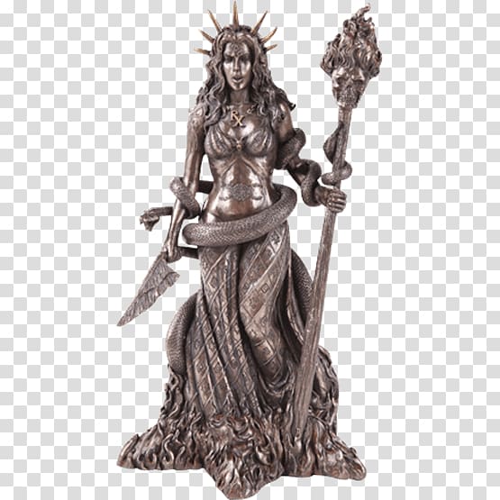 Hades Bronze sculpture Hera Figurine Hecate, Roman Mythology transparent background PNG clipart