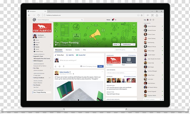 Workplace by Facebook Facebook, Inc. Facebook Messenger, like us on facebook transparent background PNG clipart
