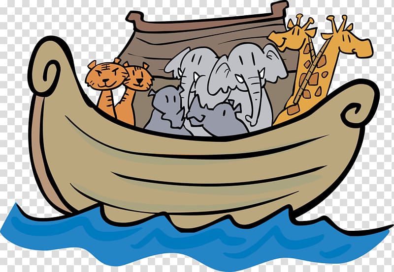 Noah\'s Ark Child Bible story Drawing, child transparent background PNG clipart