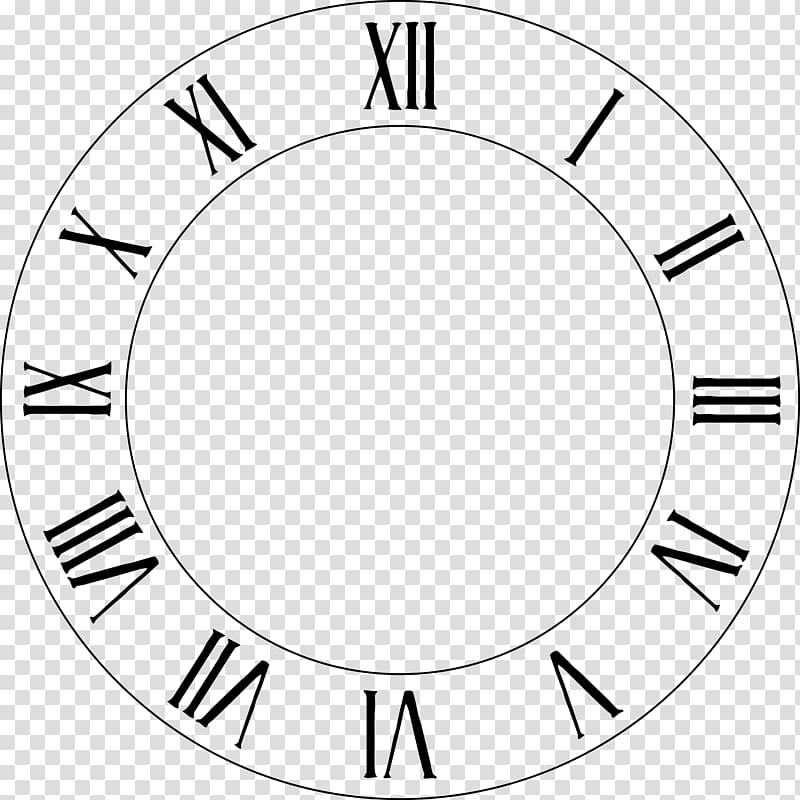 Clock face Roman numerals , Clock ring transparent background PNG clipart
