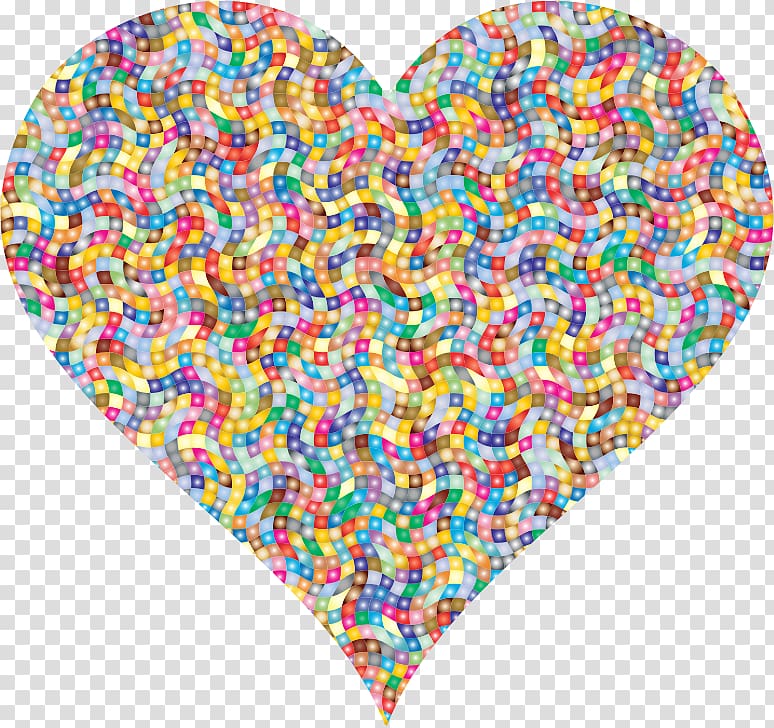 Heart Sprinkles Color Love , confetti transparent background PNG clipart