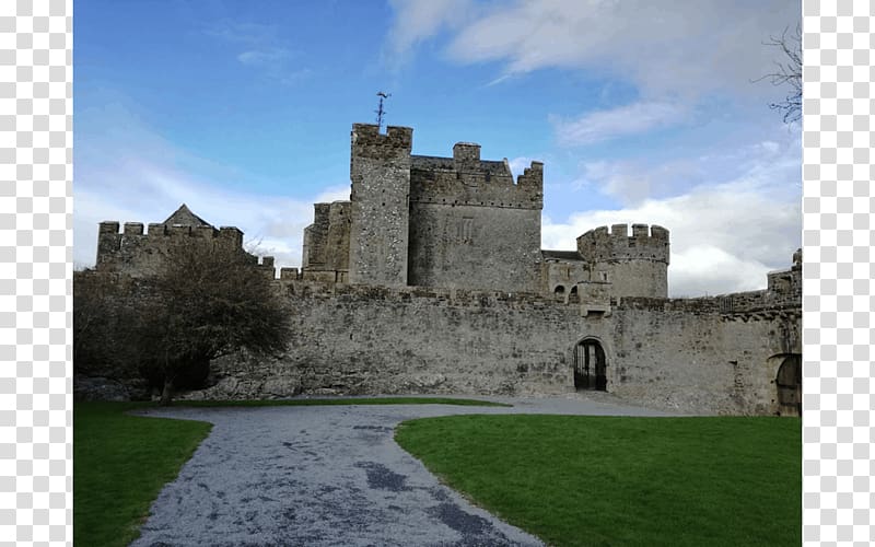 Cahir Castle Ross Castle Cloughoughter Castle County Carlow, Castle transparent background PNG clipart