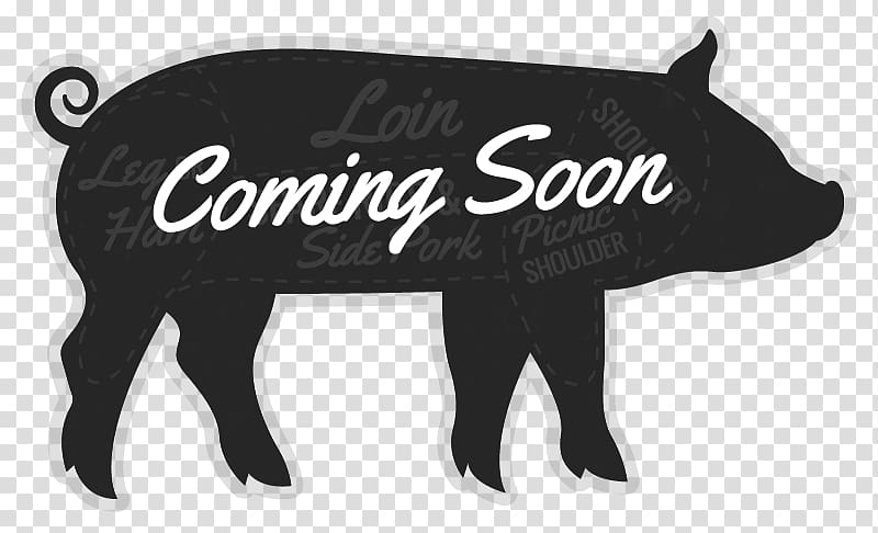 Pig Horse Logo Mammal Font, pig transparent background PNG clipart