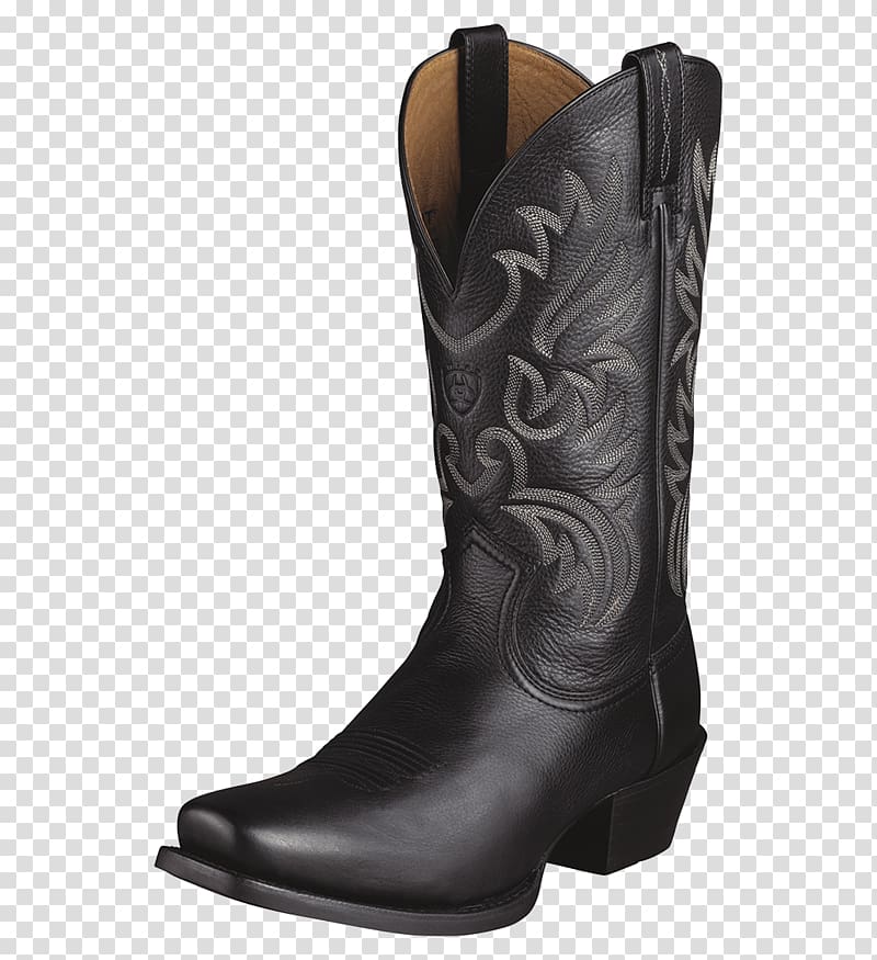 Cowboy boot Ariat Shoe, boot transparent background PNG clipart