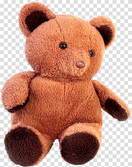 Teddy bear Brown bear Stuffed toy, Toy Bear transparent background PNG clipart