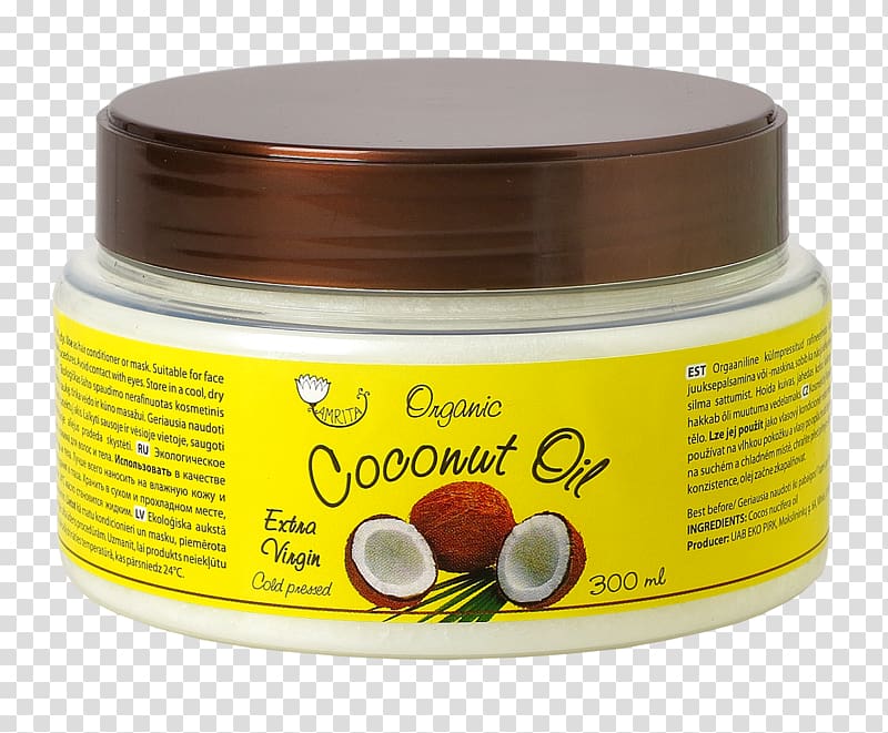 Coconut water Coconut oil Cosmetics, coconut milk transparent background PNG clipart