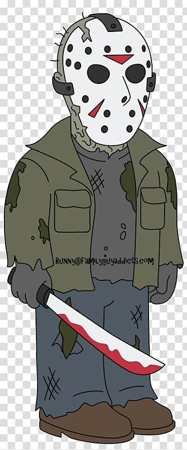 Jason Voorhees Family Guy: The Quest for Stuff Michael Myers Cleveland Brown Brian Griffin, mask transparent background PNG clipart