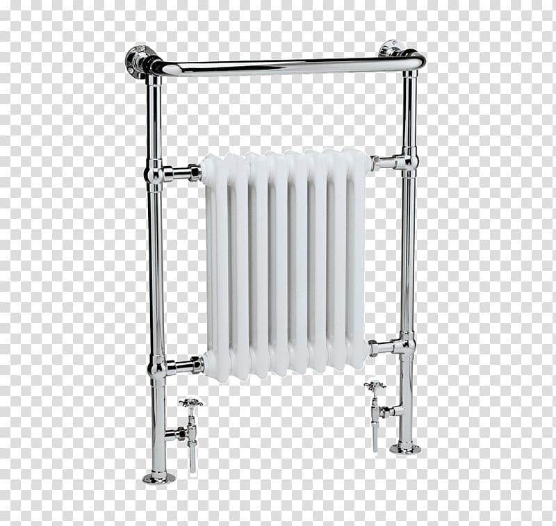 Heated towel rail Heating Radiators Bathroom Central heating, bathroom towel heater radiator transparent background PNG clipart
