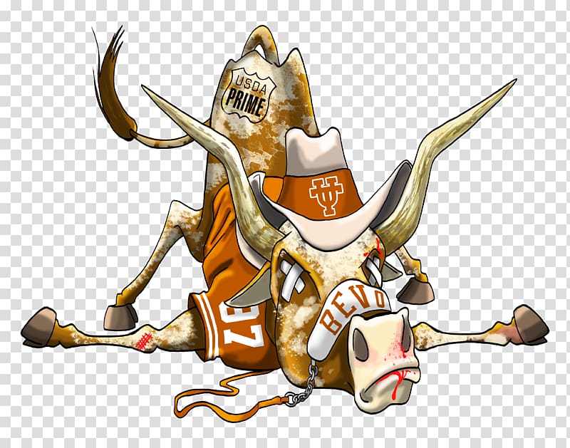 Texas Longhorns football Cartoon Mascot, Texas Longhorn transparent background PNG clipart