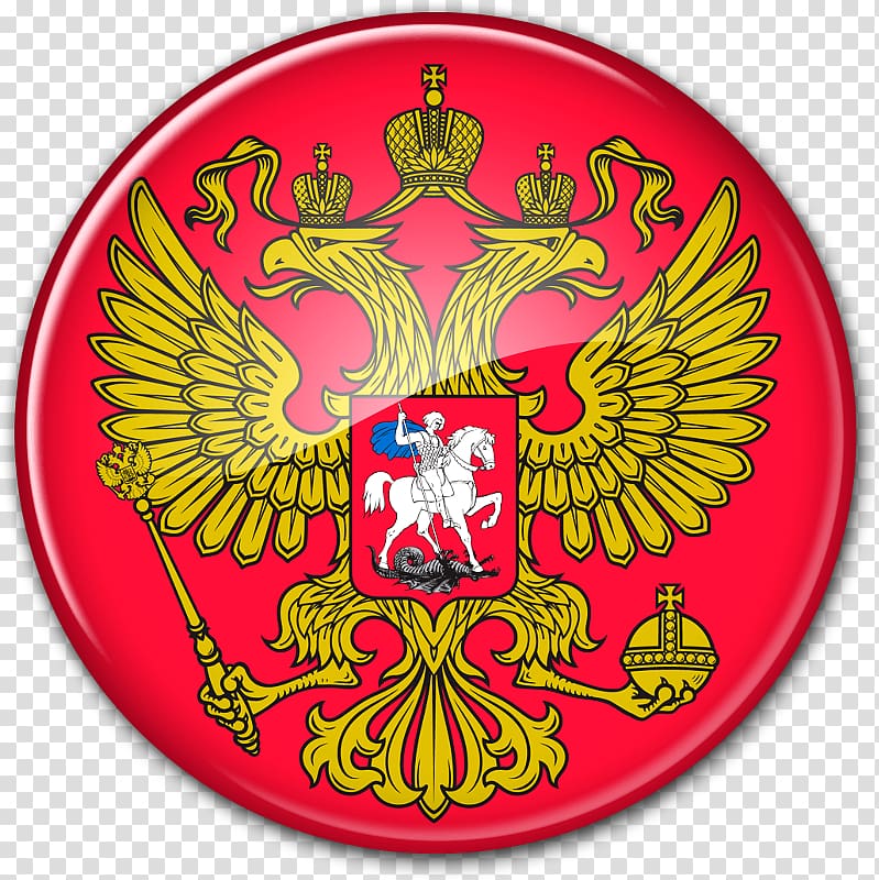 Coat of arms of Russia Russian Empire Tsardom of Russia Russian Revolution, Butka Russia transparent background PNG clipart