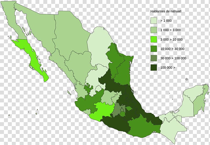 Indigenous peoples of Mexico Nahuatl Nahuas Wikipedia, map transparent background PNG clipart