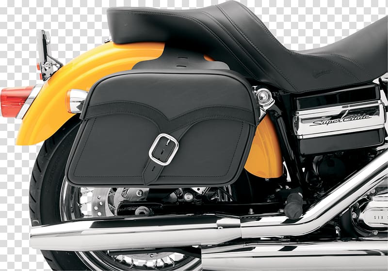 Saddlebag Harley-Davidson Sportster Motorcycle Harley-Davidson Super Glide, motorcycle transparent background PNG clipart
