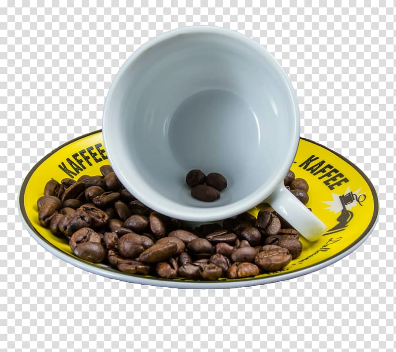 Coffee Espresso Tea Cafe Kopi Luwak, Coffee beans coffee cup dish transparent background PNG clipart