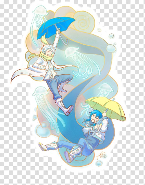 Fairy Desktop Mermaid Anime, cute robot transparent background PNG clipart