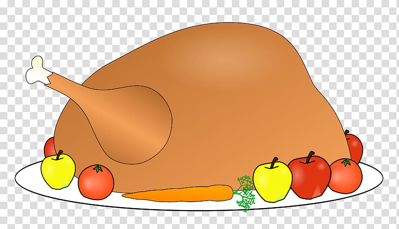 Turkey meat Thanksgiving Day Thanksgiving dinner, fruit plate transparent background PNG clipart