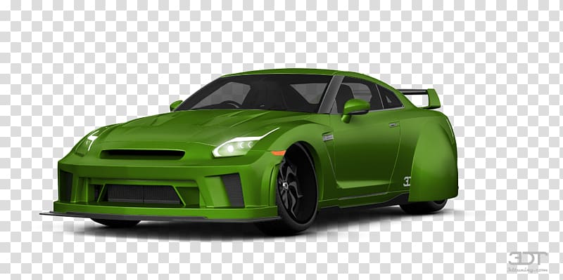 Nissan GT-R Supercar Grand tourer, car transparent background PNG clipart