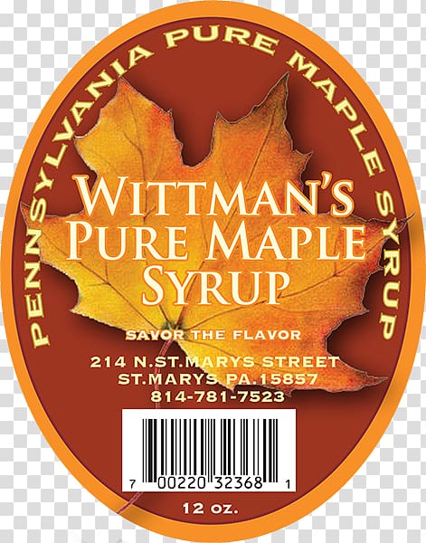Pennsylvania Maple syrup Font, wisconsin cheese wheel label transparent background PNG clipart