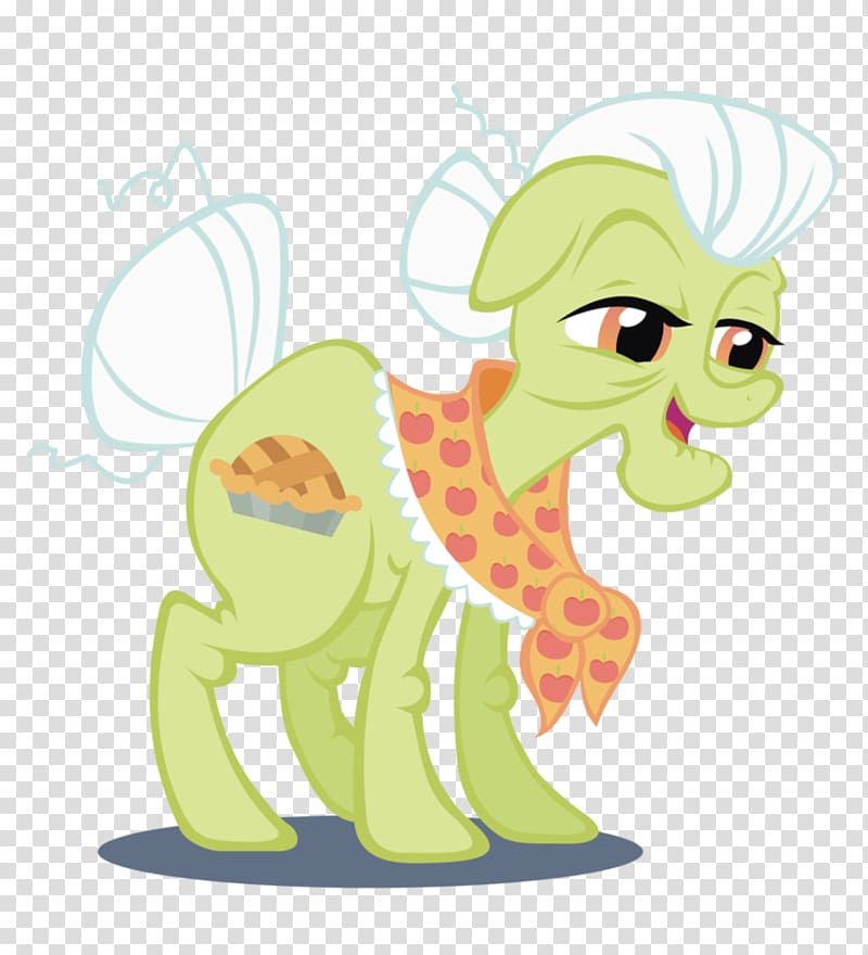 Pony Applejack Pinkie Pie Granny Smith Television show, granny transparent background PNG clipart