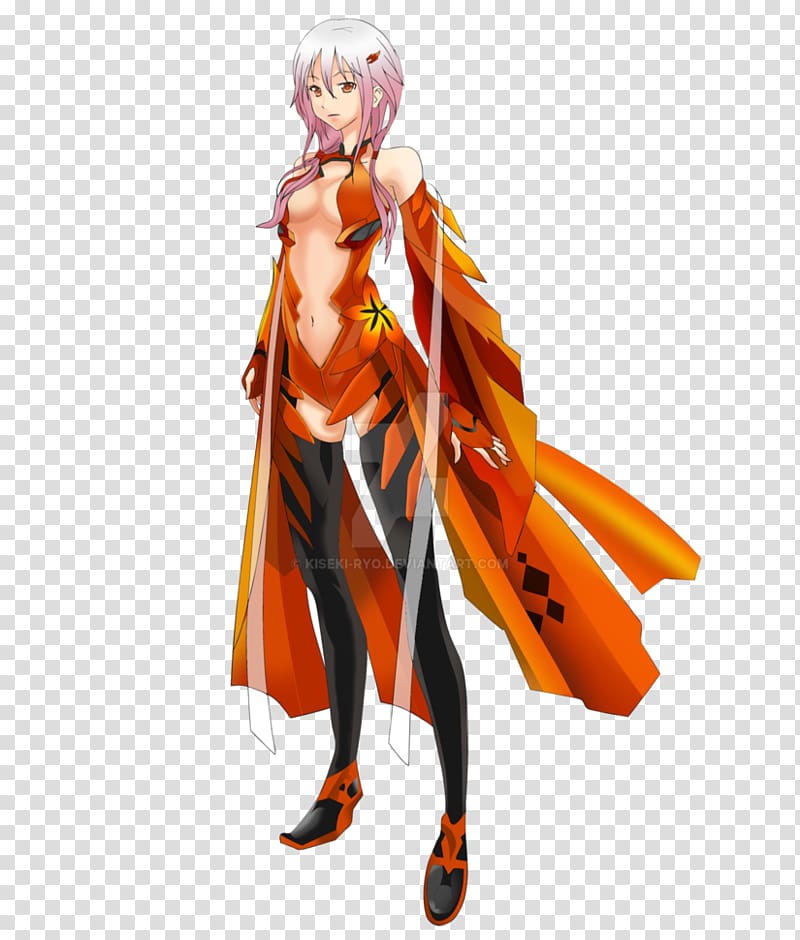 Inori Yuzuriha Character design, guilty crown transparent background PNG clipart