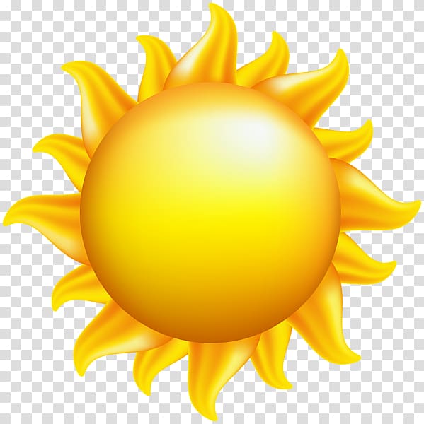 yellow sun illustration, Summer , sun transparent background PNG clipart