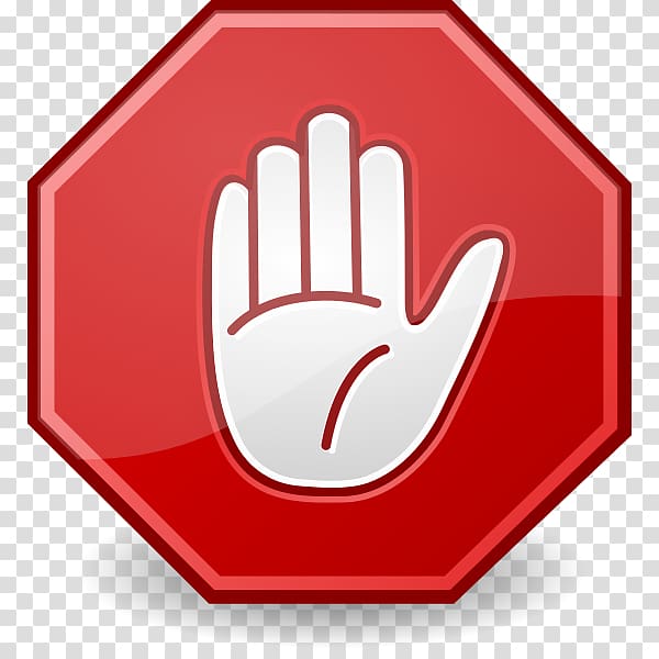 Stop sign Hand Symbol , hand-painted dialog transparent background PNG clipart