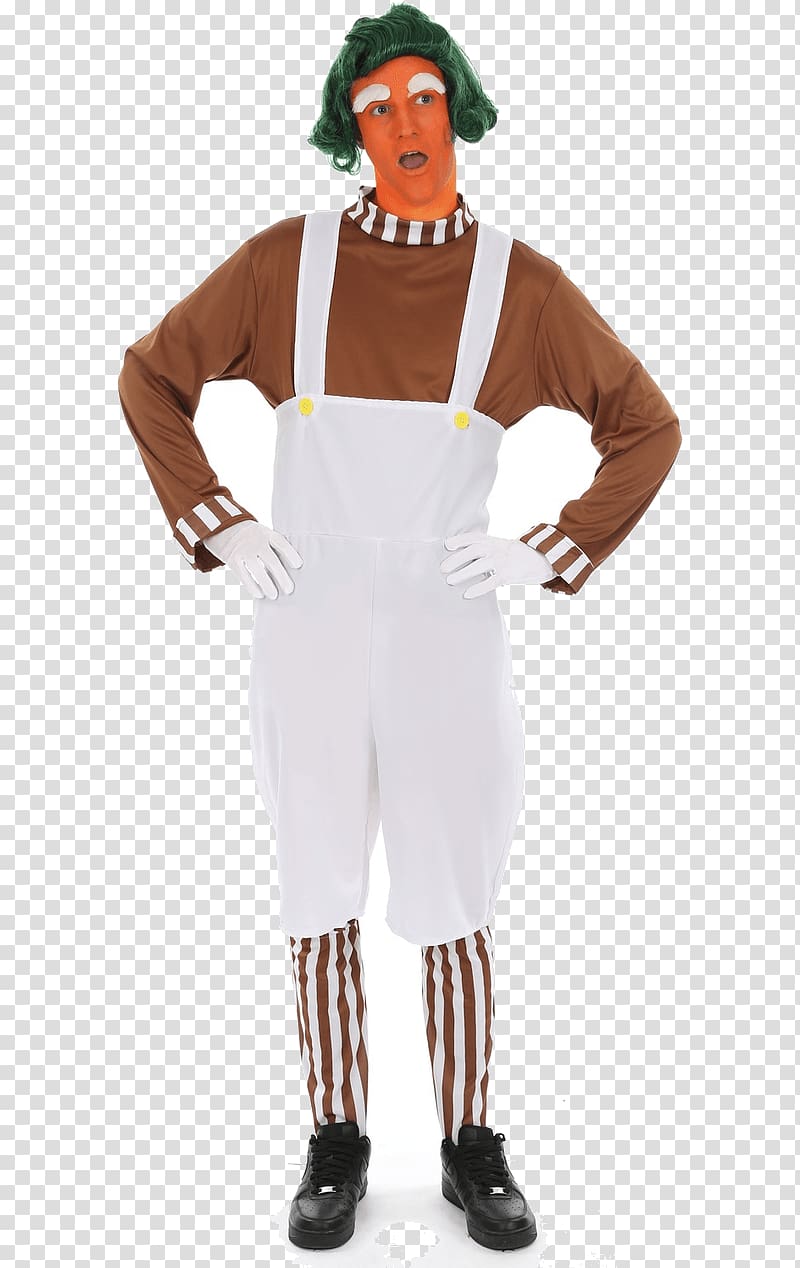 Costume party Oompa Loompa Dress Overall, dress transparent background PNG clipart